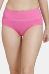 Zivame Anti-Microbial High Rise Full Coverage Tummy Tucker Hipster Panty (Pack of 2) - Multicolor — thumbnail 2